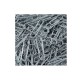 Pack 250 clips 28mm color aluminio