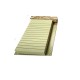 Notas adhesivas 125 hojas con rayas amarillo