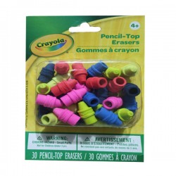 Gomas de borrar para lapices 5 colores 30 - Pack