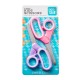 Tijeras Blunt para niños Rosada y Morada 2-Pack