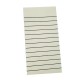 Notas adhesivas 125 hojas con rayas amarillo