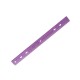 Regla escolar plástica 30 cm Morada