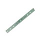 Regla escolar plástica 30 cm Verde