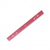 Regla escolar plástica 30 cm Roja
