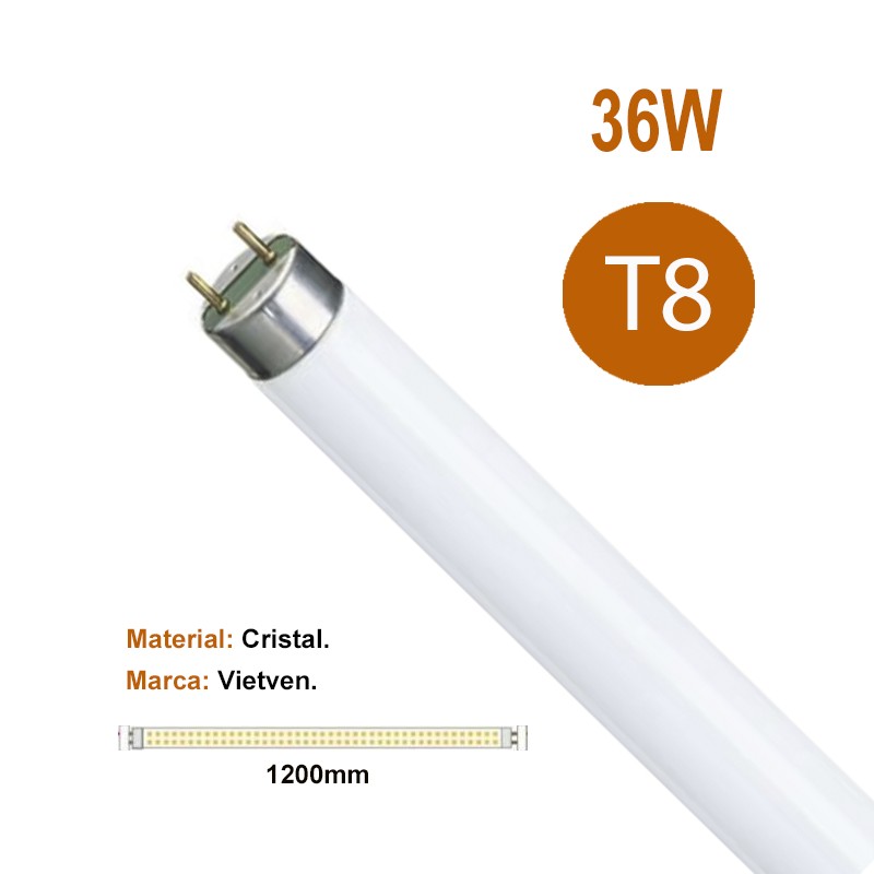 Tubo fluorescente T8 1,20m