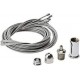 Guayas De Acero Para Big Panel LED set 4 unidades