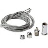 Guayas De Acero Para Big Panel LED set 4 unidades