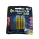 Baterías alcalinas AA Blister 2 unidades 1.5V