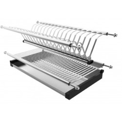 Platera Escurridor Acero Inoxidable Para Mueble De 70cm