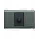 Dimmer sencillo para empotrar Plata