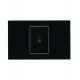 Dimmer sencillo para empotrar Negro