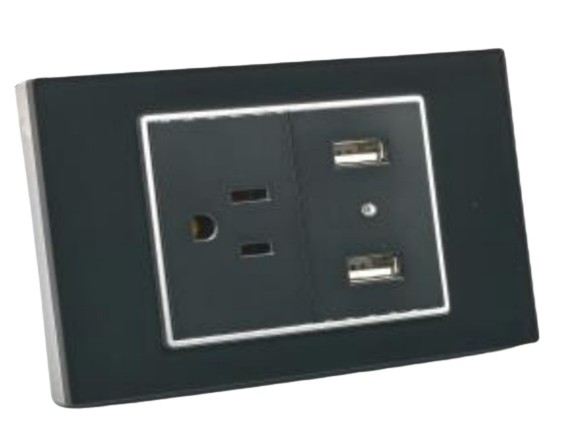 Tomacorriente / Enchufe con USB - Automatizate