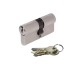 Cilindro de cerradura metálico con bronce