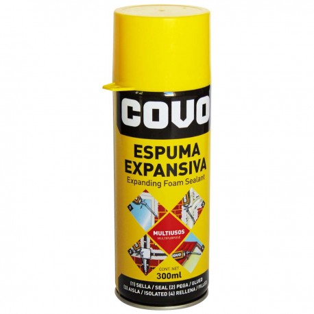 Sellador espuma expansiva multiuso 300ml.