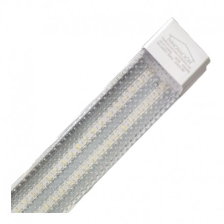 Lámpara LED lineal 18w metal + Acrílico