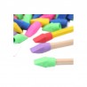 Gomas de borrar para lápices 4 colores 5 unidades