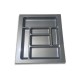 Cubiertera gris Plástico ABS 53 cm x 48.50 cm