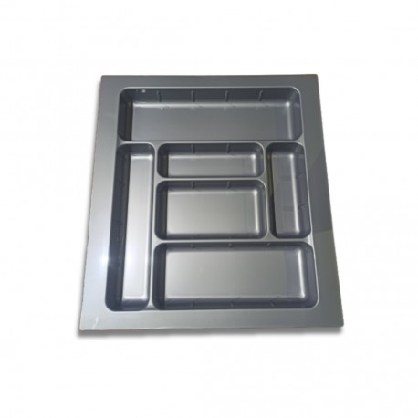 Cubiertera gris Plástico ABS 53 cm x 48.50 cm