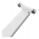 Base para tubo LED T8 de 1.20m doble con socate