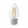 Bombillo LED Dimerizable tipo vela 2700k E27 4W