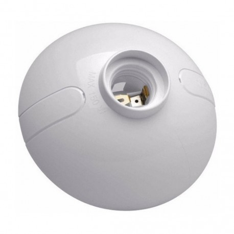 Sócate Tipo Plafón De Plástico Ovalado 4''