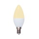 Bombillo LED tipo vela 3000k E14 5W Luminart