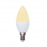Bombillo LED tipo vela 3000k E14 5W Luminart