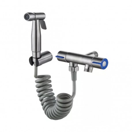 Kit De Ducha Tipo Teléfono Acero Inoxidable