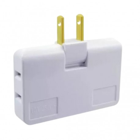 Enchufe Convertidor Movible 3 Salidas