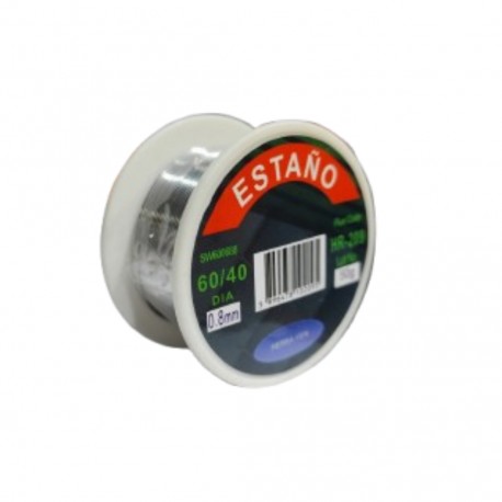 Rollo De Estaño 0.8MM x 50 gr.