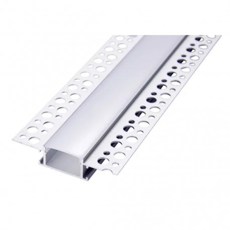 Perfil De Aluminio Para DryWall Para Cinta Led 2m
