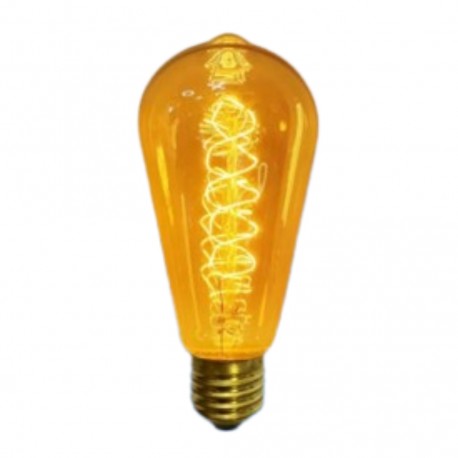 Bombillo LED Vintage 40w luz Amarilla