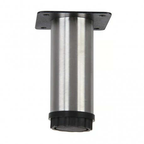 Pata Cilíndrica Ajustable de 6 a 8 cm para Mueble