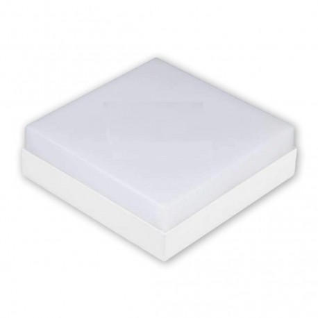 Panel Led cuadrado 24W sin borde superficial Luminart