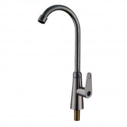 Grifería De Lujo Agua Fría Cuello Cisne Fregadero