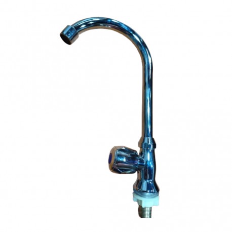 Grifería Agua Fría Cuello Cisne Fregadero