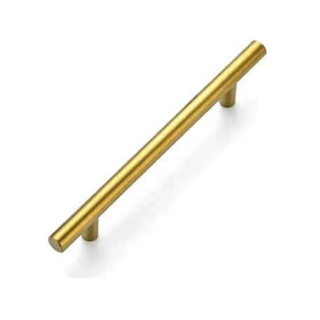 Tirador tipo T 200mm x 128mm Dorado