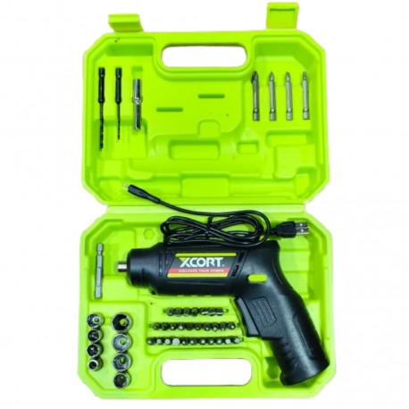 Destornillador Eléctrico Recargable 1/4″ 180 Rpm