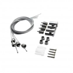 Guaya de acero para panel LED 4 sets