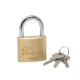 Candado Plano Bronce Cuello Estándar 40mm Fortek