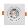 Lámpara Spot Led Cuadrada Para Empotrar, 3500K, 5W