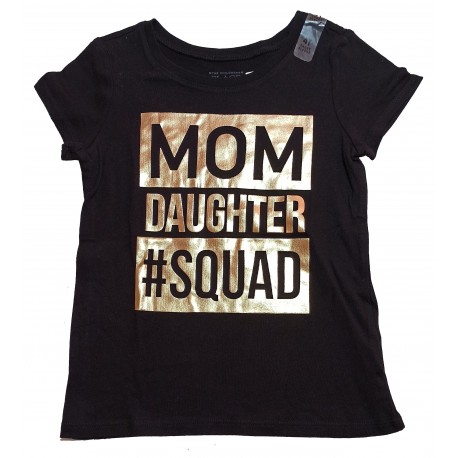 Franela estampado MOM DGHTR para niñas