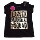 Franela estampado DAD DGHTR para niñas