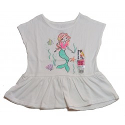 Franela estampado SIREN para niñas