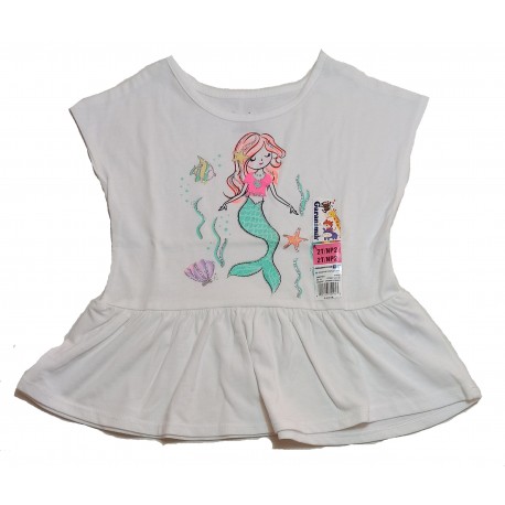 Franela estampado SIREN para niñas