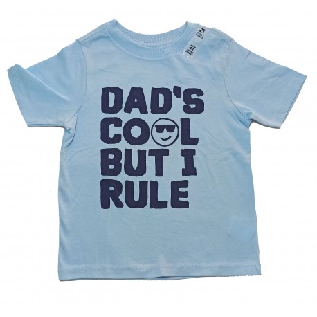 Franela estampado DADS COOL para niños