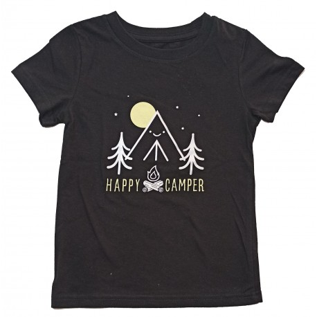 Franela estampado HAPPY CAMPER para niños